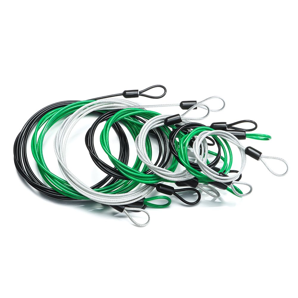 Прочный стальной замок для вел – обзор и цена Cable Lock Flexible